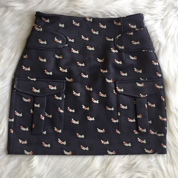Tune & Tune Blue Patterned Skirt Size XS - Picture 1 of 4